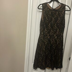 WHBM black cocktail dress